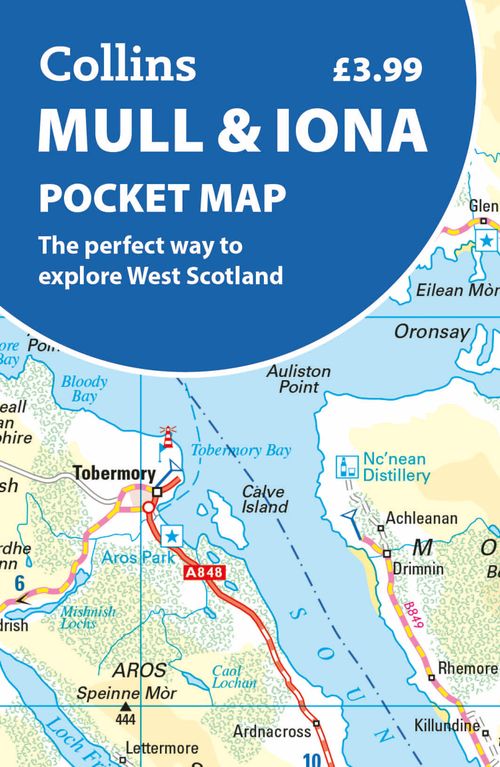 Mull and Iona Pocket Map, Non-Fiction, Map, Collins Maps