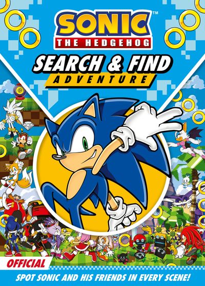 Cover image for Sonic the Hedgehog Search & Find Adventure - Sonic The Hedgehog
