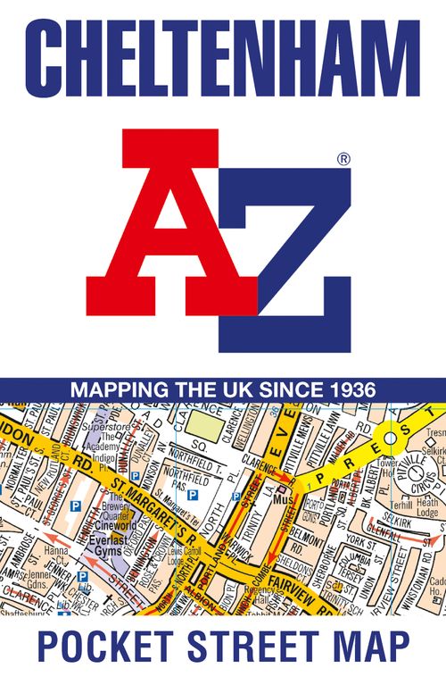 Cheltenham A-Z Pocket Street Map : Accurate Street Map For Easy Navigation A-Z Maps - Image 5