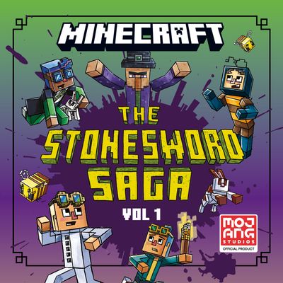 Cover image for Stonesword Saga - Minecraft Stonesword 1-3 Audio Collection (Stonesword Saga, Book 1): Unabridged edition - Mojang AB, Read by Keylor Leigh