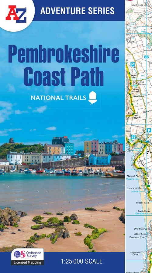 Pembrokeshire Coast Path: with Ordnance Survey mapping (A-Z Adventure Series) b - Image 8
