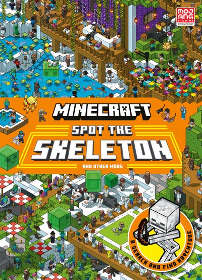 Cover image for Minecraft Spot the Skeleton Search and Find - Mojang AB