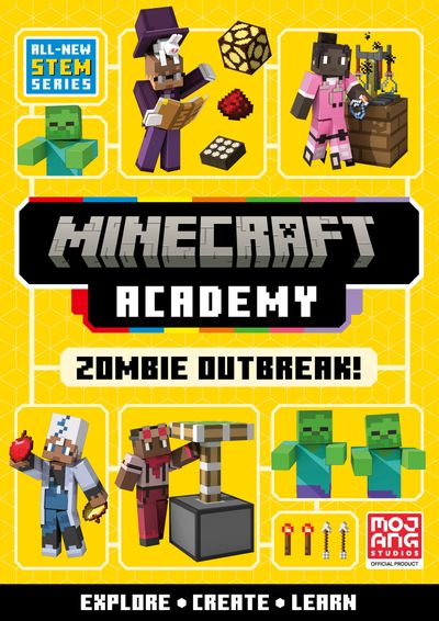 Cover image for Minecraft Academy - Minecraft Academy Zombie Outbreak (Minecraft Academy, Book 1) - Mojang AB and Tom Bolton