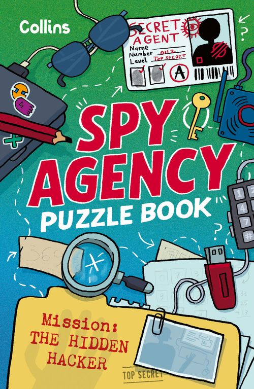 Spy Agency Puzzle Book – The Hidden Hacker, Children's, Paperback, Collins Kids
