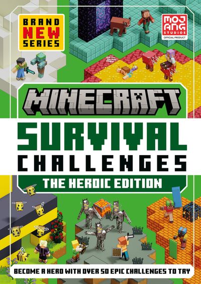 Cover image for Minecraft Survival Challenges: The Heroic Edition - Mojang AB