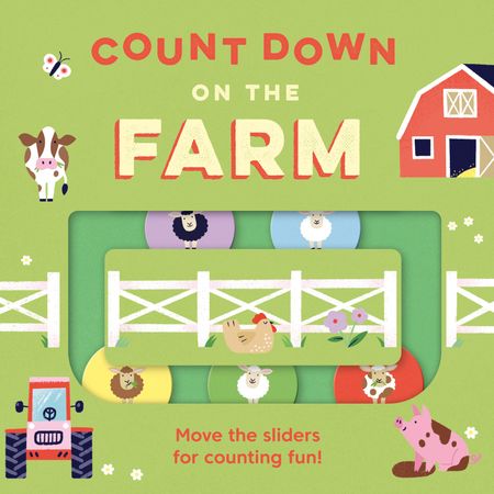 Cover image for Count Down – On the Farm - Kit Frost, Illustrated by Essi Kimpimäki