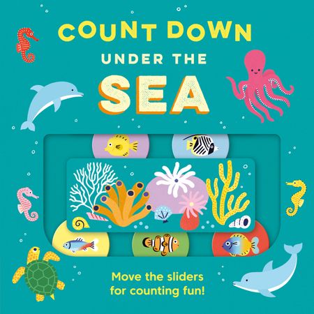 Cover image for Count Down – Under the Sea - Kit Frost, Illustrated by Essi Kimpimäki
