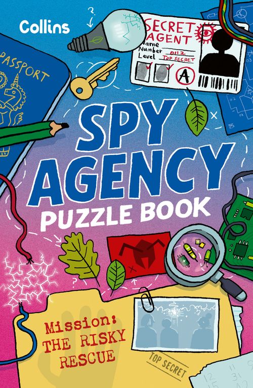 Spy Agency Puzzle Book – The Risky Rescue, Children's, Paperback, Collins Kids
