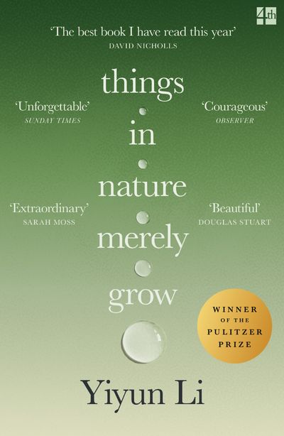 Cover image for Things in Nature Merely Grow - Yiyun Li