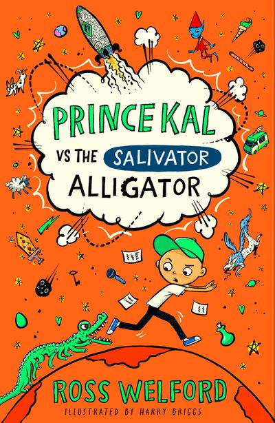 Cover image for Prince Kal vs the Salivator Alligator - Ross Welford