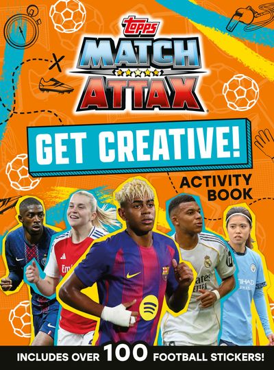 Cover image for Match Attax Get Creative Sticker Activity Book - Match Attax