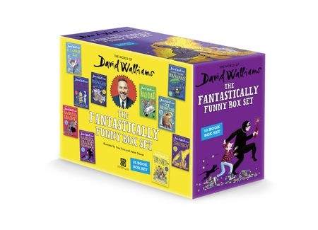 Cover image for The World of David Walliams: The Fantastically Funny Box Set - David Walliams, Illustrated by Tony Ross and Adam Stower