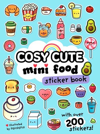Cover image for Cosy Cute - Cosy Cute Mini Food Sticker book (Cosy Cute) - Cosy Cute and Farshore