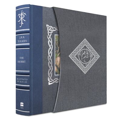 Cover image for The Hobbit: Illustrated Deluxe edition - J. R. R. Tolkien, Illustrated by Alan Lee
