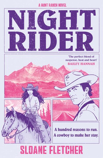 Cover image for Hunt Ranch - Night Rider (Hunt Ranch, Book 1) - Sloane Fletcher