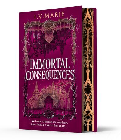 Cover image for The Souls of Blackwood Academy - Immortal Consequences (The Souls of Blackwood Academy): Special Exclusive edition - I.V. Marie