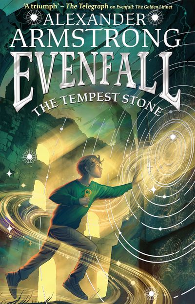 Cover image for Evenfall - Evenfall: The Tempest Stone (Evenfall, Book 2) - Alexander Armstrong, Illustrated by Tom Roberts