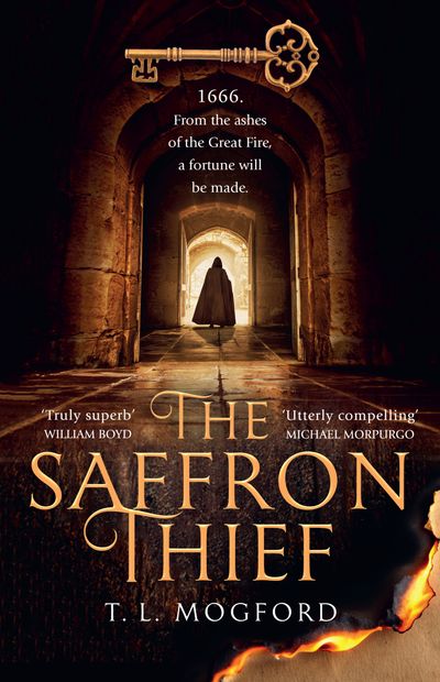 Cover image for The Saffron Series - The Saffron Thief (The Saffron Series, Book 1) - T. L. Mogford