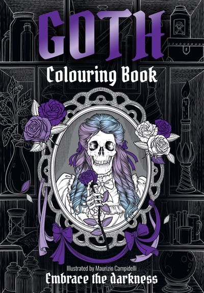 Cover image for GOTH Colouring Book - Illustrated by Maurizio Campidelli