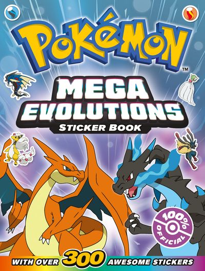 Cover image for Pokémon Mega Evolutions Sticker Book - Pokémon