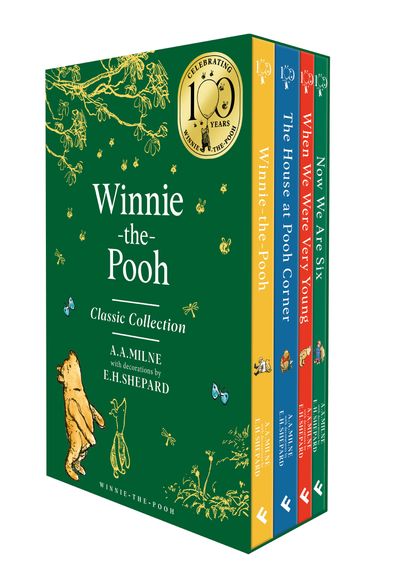 Cover image for Winnie-the-Pooh – Classic Editions - Winnie the Pooh Classic Collection: 4 Book Box Set (Winnie-the-Pooh – Classic Editions) - A.A. Milne, Illustrated by E.H Shepard