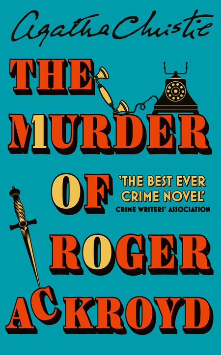Cover image for The Murder of Roger Ackroyd: 100th Anniversary Edition - Agatha Christie