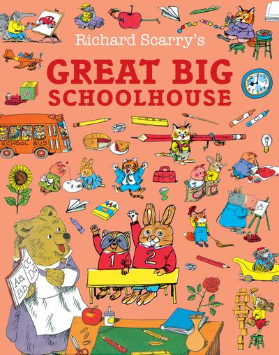 Cover image for The Great Big Schoolhouse - Richard Scarry
