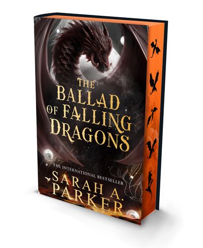 Cover image for The Moonfall Series - The Ballad of Falling Dragons (The Moonfall Series, Book 2): Unsigned edition - Sarah A. Parker