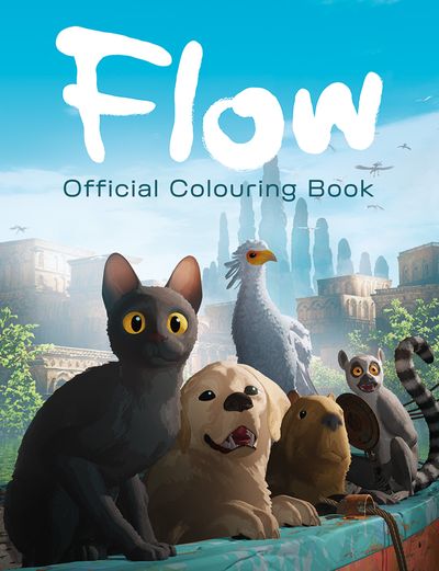 Cover image for Flow the Movie - Flow: The Official Colouring Book (Flow the Movie) - Dream Well Studio