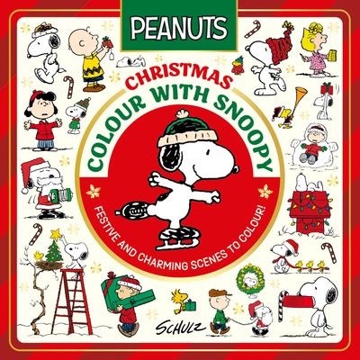 Cover image for Official Peanuts - Official Peanuts: Christmas Colour with Snoopy (Official Peanuts) - Charles M. Schulz