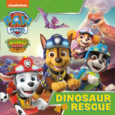 Cover image for Paw Patrol Picture Book – Dinosaur Rescue - Paw Patrol