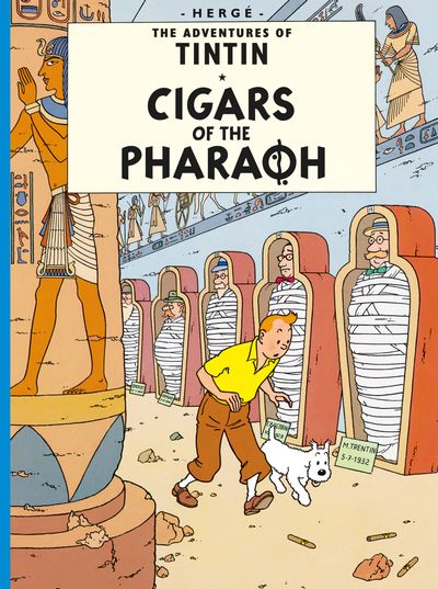 Cover image for The Adventures of Tintin - Cigars of the Pharaoh (The Adventures of Tintin) - Hergé