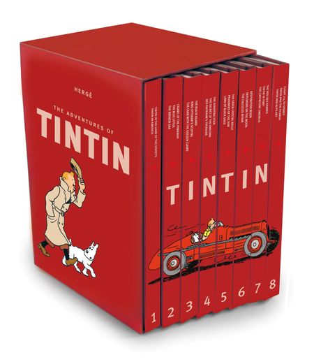 洋書 the adventures of Tintin x450.JPG