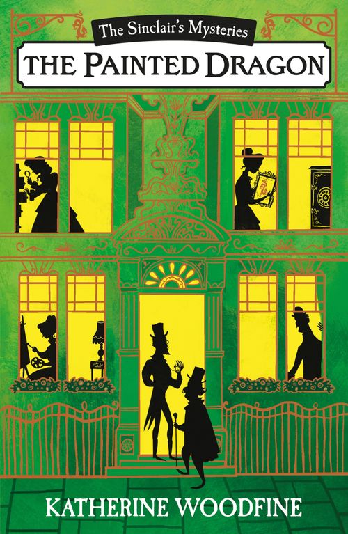 The Painted Dragon, Children's, Paperback, Katherine Woodfine