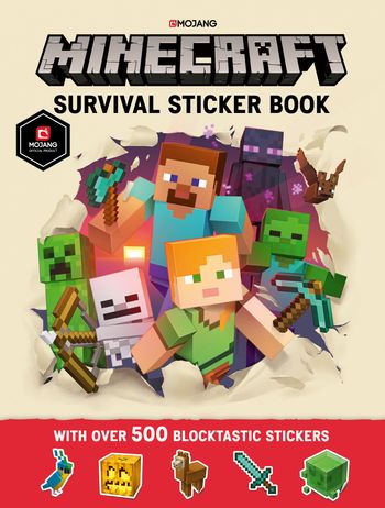 Minecraft Survival Sticker Book: An Official Minecraft Book From Mojang - Mojang AB