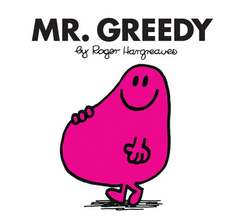 Mr. Greedy, Children's, Paperback, Roger Hargreaves