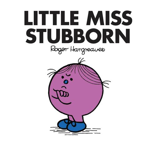 Little Miss Stubborn, Fiction, Paperback, Roger Hargreaves