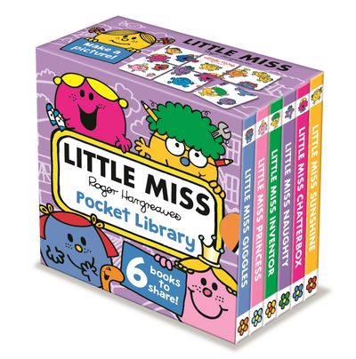Little Miss: Pocket Library - Roger Hargreaves, Illustrated by Roger Hargreaves