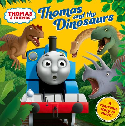 Cover image for Thomas & Friends: Thomas and the Dinosaurs - Thomas & Friends, Illustrated by Robin Davies