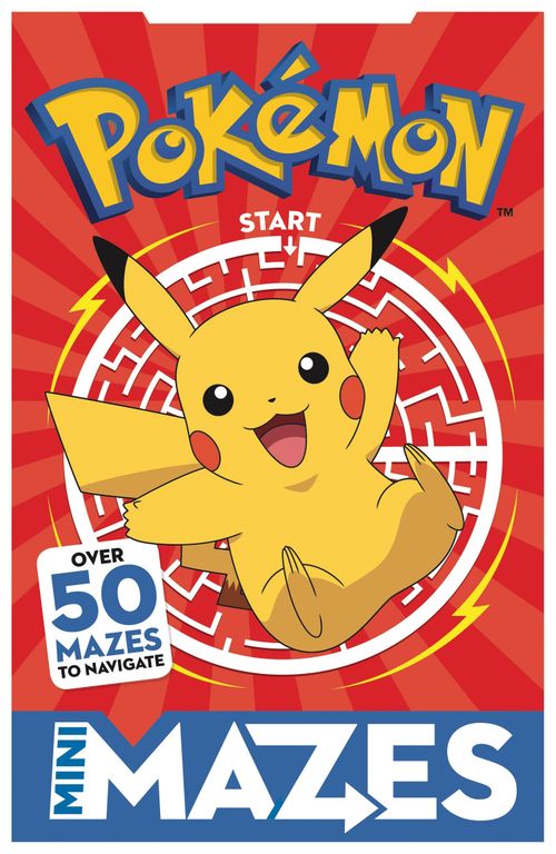 Pokemon Mini Mazes, Fiction, Paperback, Pokémon