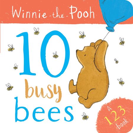 Cover image for Winnie the Pooh: 10 Busy Bees (a 123 Book) - Disney