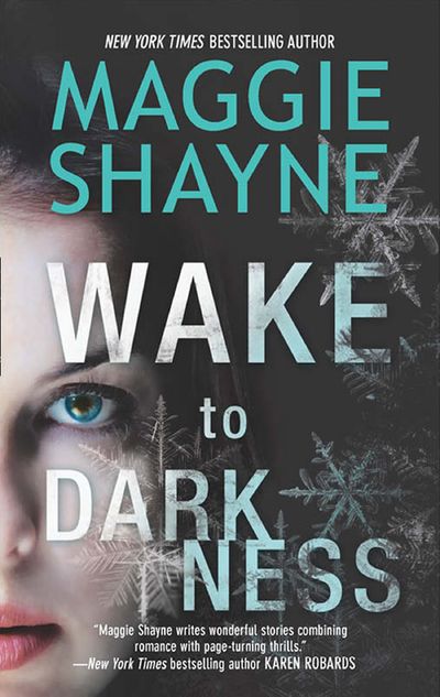 Cover image for A Brown and De Luca novel - Wake to Darkness (A Brown and De Luca novel, Book 3): First edition - Maggie Shayne