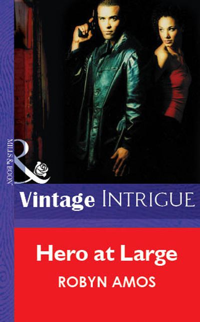 Cover image for Hero At Large (Mills & Boon Vintage Intrigue): First edition - Robyn Amos