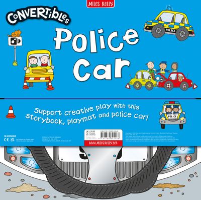 Cover image for Convertibles - Convertible Police Car (Convertibles) - Miles Kelly