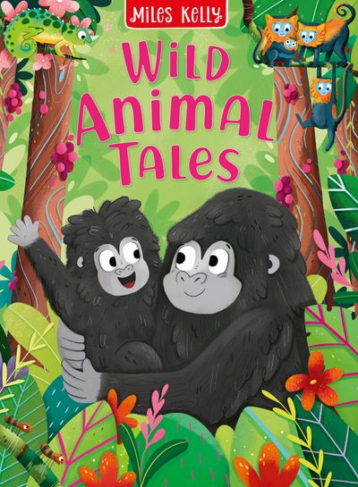 Cover image for Wild Animal Tales - Miles Kelly