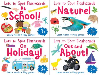 Cover image for Lots to Spot - My Busy Day Flashcards Tray (Lots to Spot) - Miles Kelly