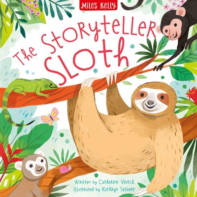 Cover image for Rainforest Tales - Rainforest Storyteller Sloth (Rainforest Tales) - Miles Kelly