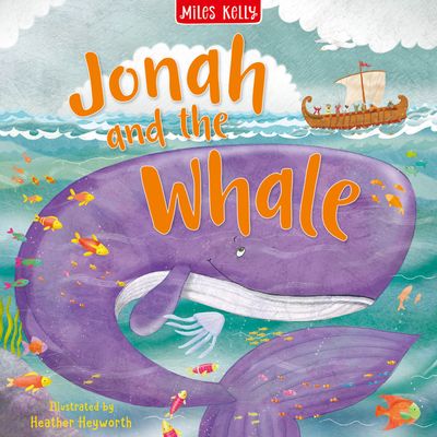 Cover image for Bible Stories - Bible Stories Jonah and the Whale (Bible Stories) - Miles Kelly