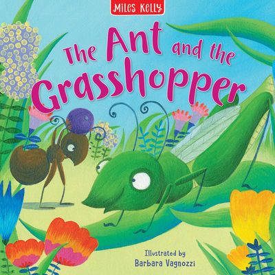 Cover image for Aesop's Fables - Ant and the Grasshopper (Aesop's Fables) - Miles Kelly
