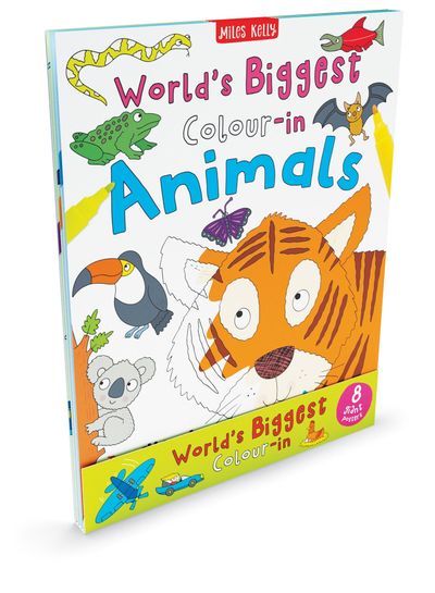 Cover image for World’s Biggest Colour in Animals - Miles Kelly